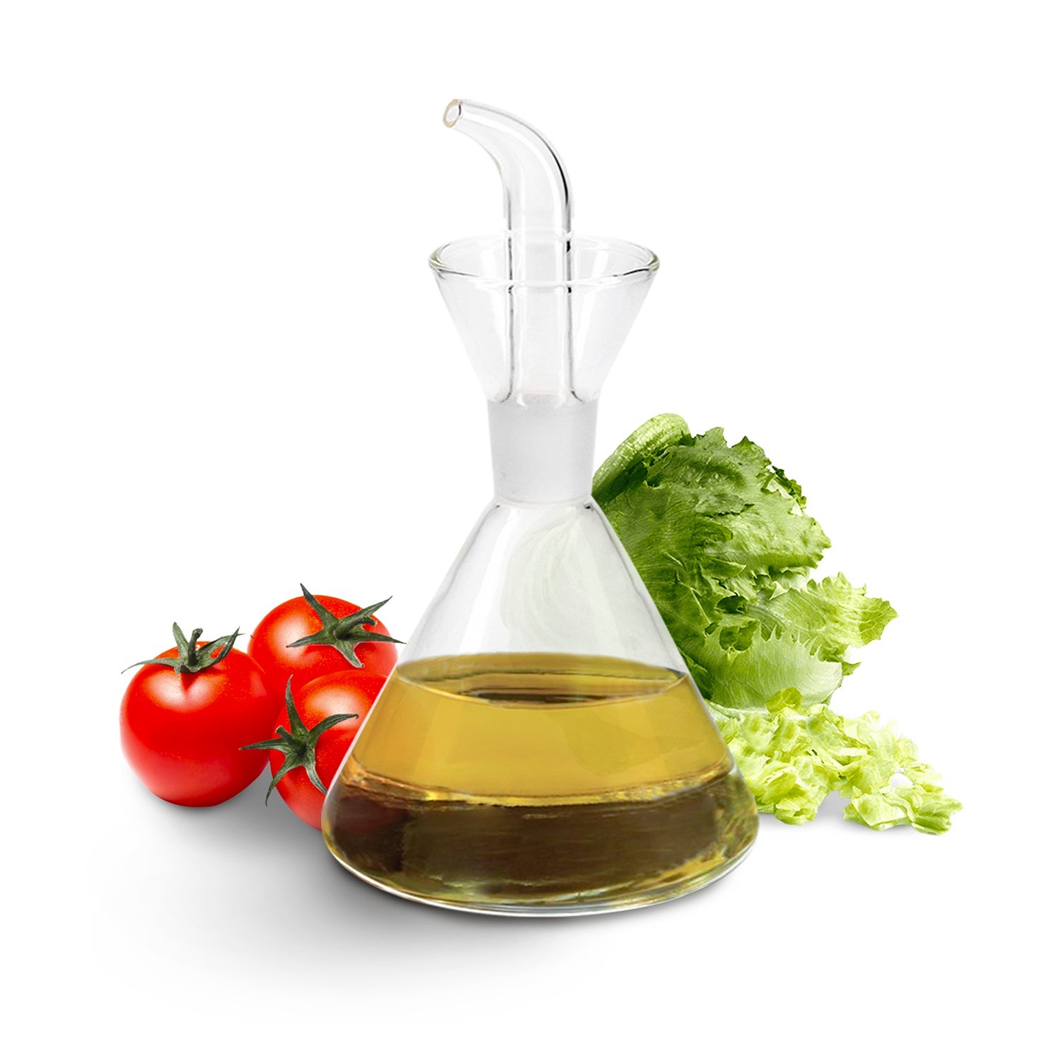 Aceitera De Cristal Con Sistema Antigoteo, Capacidad 500 ml. - 5