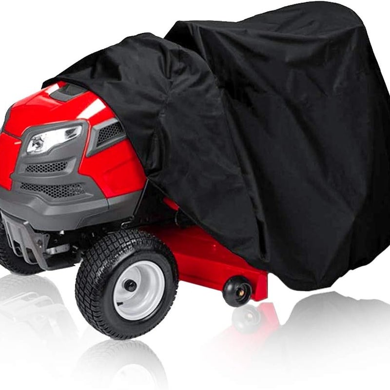 Pokrowiec na kosiarkę, pokrowiec ochronny do kosiarek, wodoodporny i odporny na promieniowanie UV materiał 210D, odpowiedni do traktorków ogrodowych