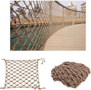 Filet De Protection Pour Escalier Et Balcon – 200x80 Cm, Renforcé, Installation Facile – Sécurité Enfants Et Animaux