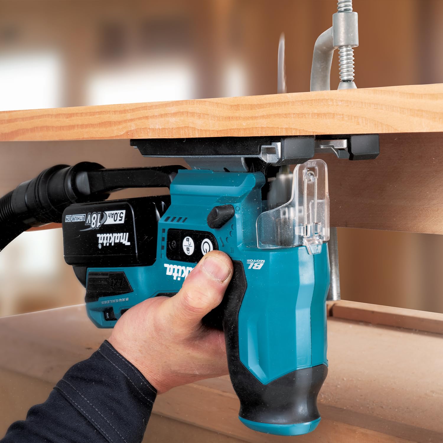 Scie sauteuse 18V LXT Li-Ion (Machine seule) - MAKITA DJV185Z - 9
