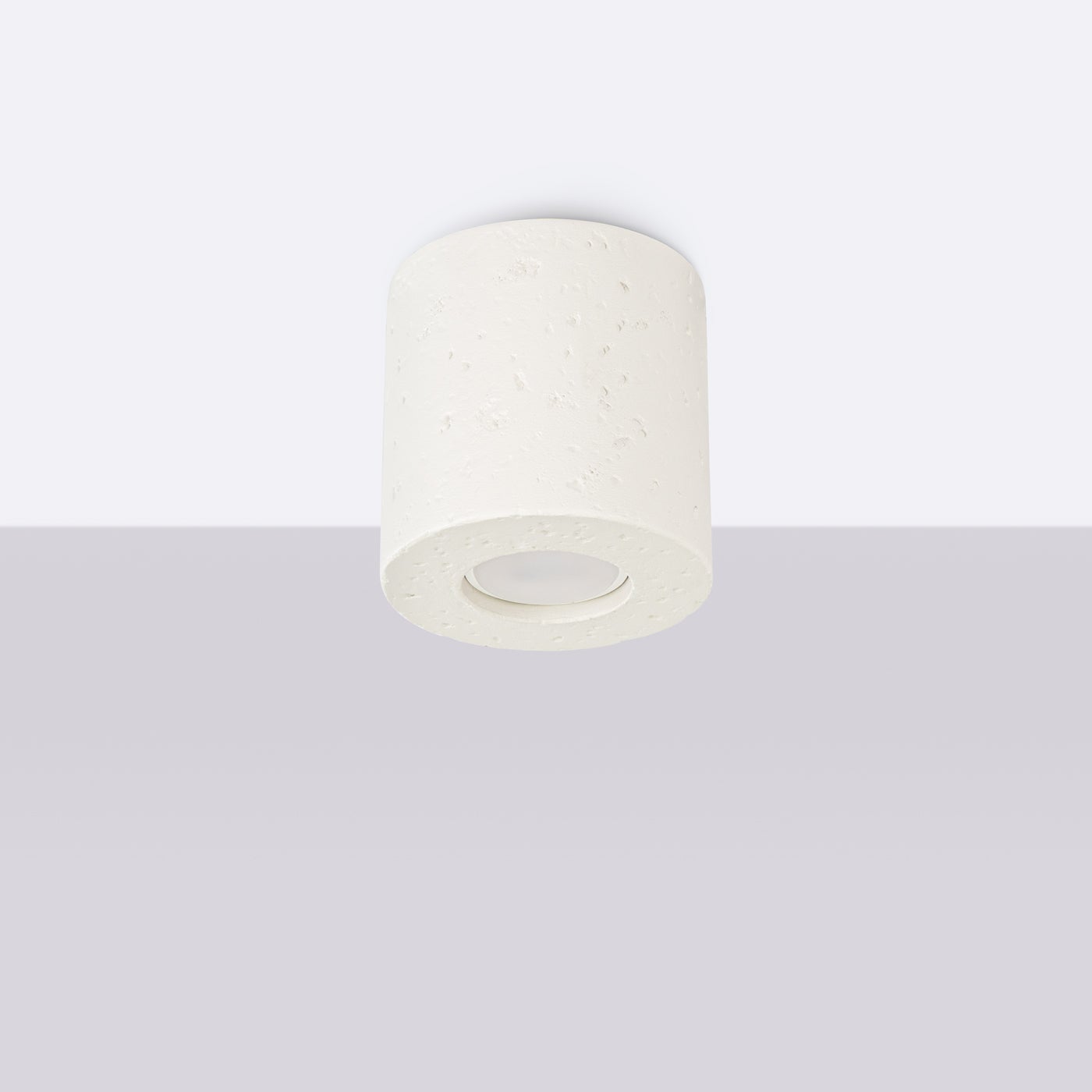 Reflektor sufitowy betonowy ORBIS beżowy 1xGU10x10W beton architektoniczny wym:10x10x10cm IP20 Sollux Lighting - 2
