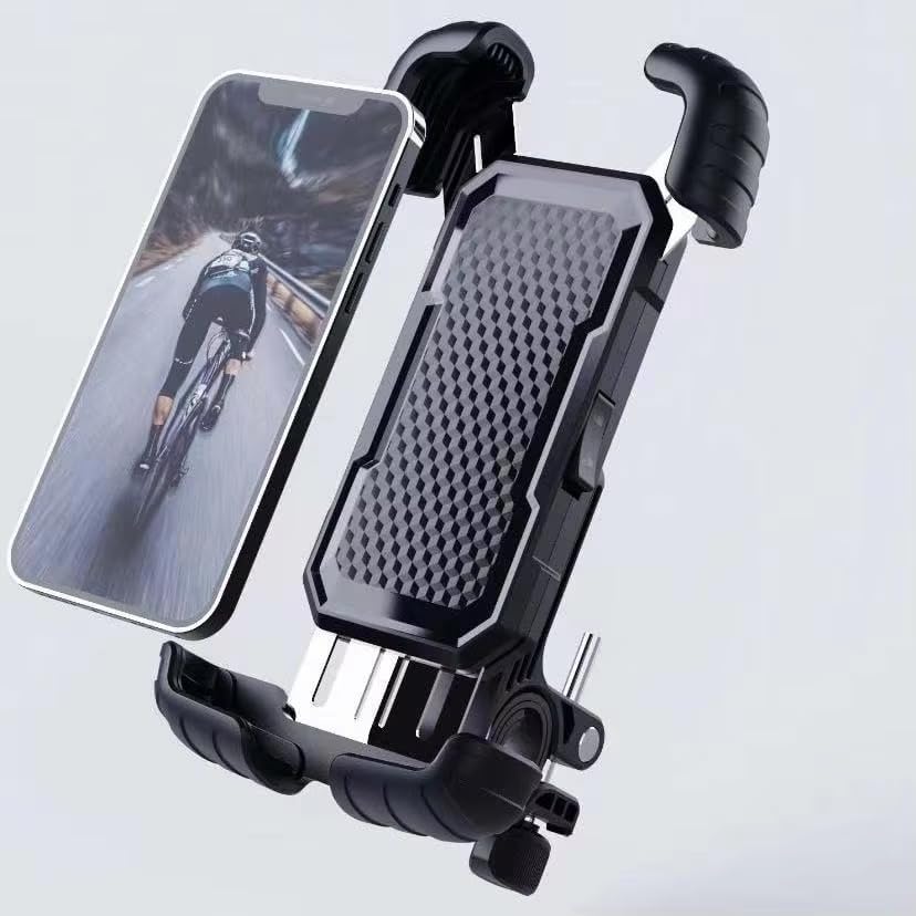 Support de téléphone universel pour vélo, rotatif à 360°, adapté aux scooters électriques, scooters, VTT - 2