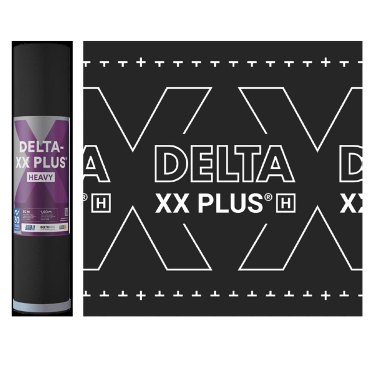 Membrana dachowa DORKEN DELTAXX PLUS HEAVY 75m2 ciężka folia na dach