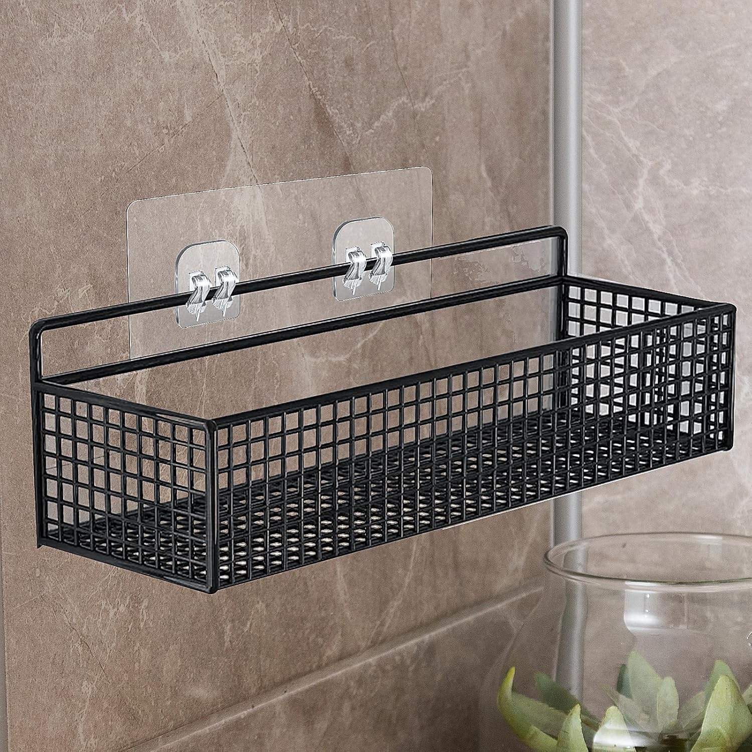 14 Adesivi Di Ricambio Per Mensola Doccia – Ganci Forti Senza Foratura, Riparazione Caddy Bagno E Cucina - 5