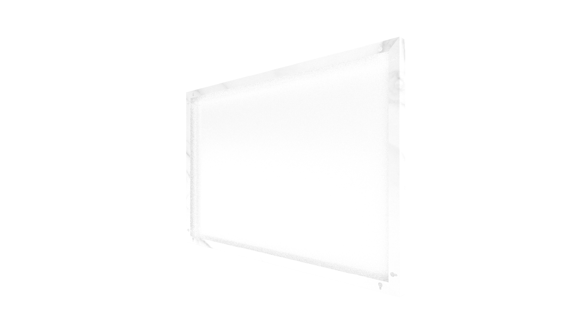 Tableau Magnétique en Métal Motif Marbre Blanc 60x40cm, MetalBoards pour tout type d'Aimants - 6