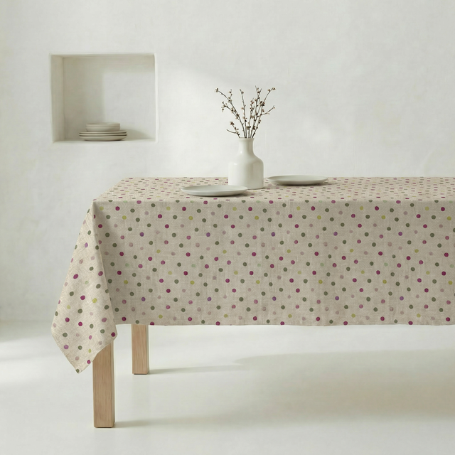 Mantel impermeable tacto tela 0119-19 Multicolor - 240x140 cm