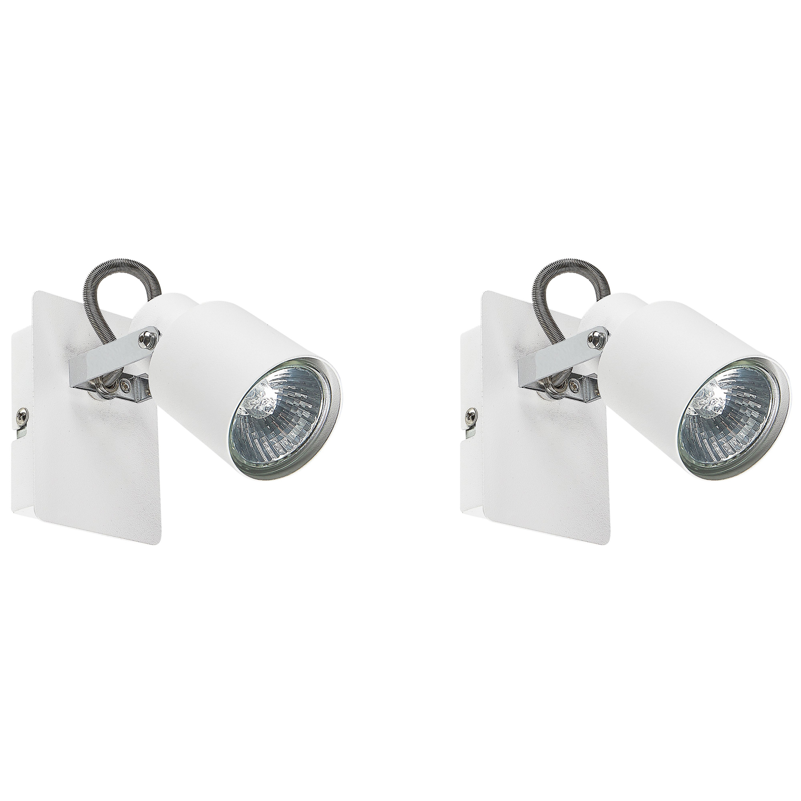 Spots D'intérieur Sans Fil à Piles - 2 Spots Avec Télécommande, 3 Températures De Couleur Et Variateur D'intensité