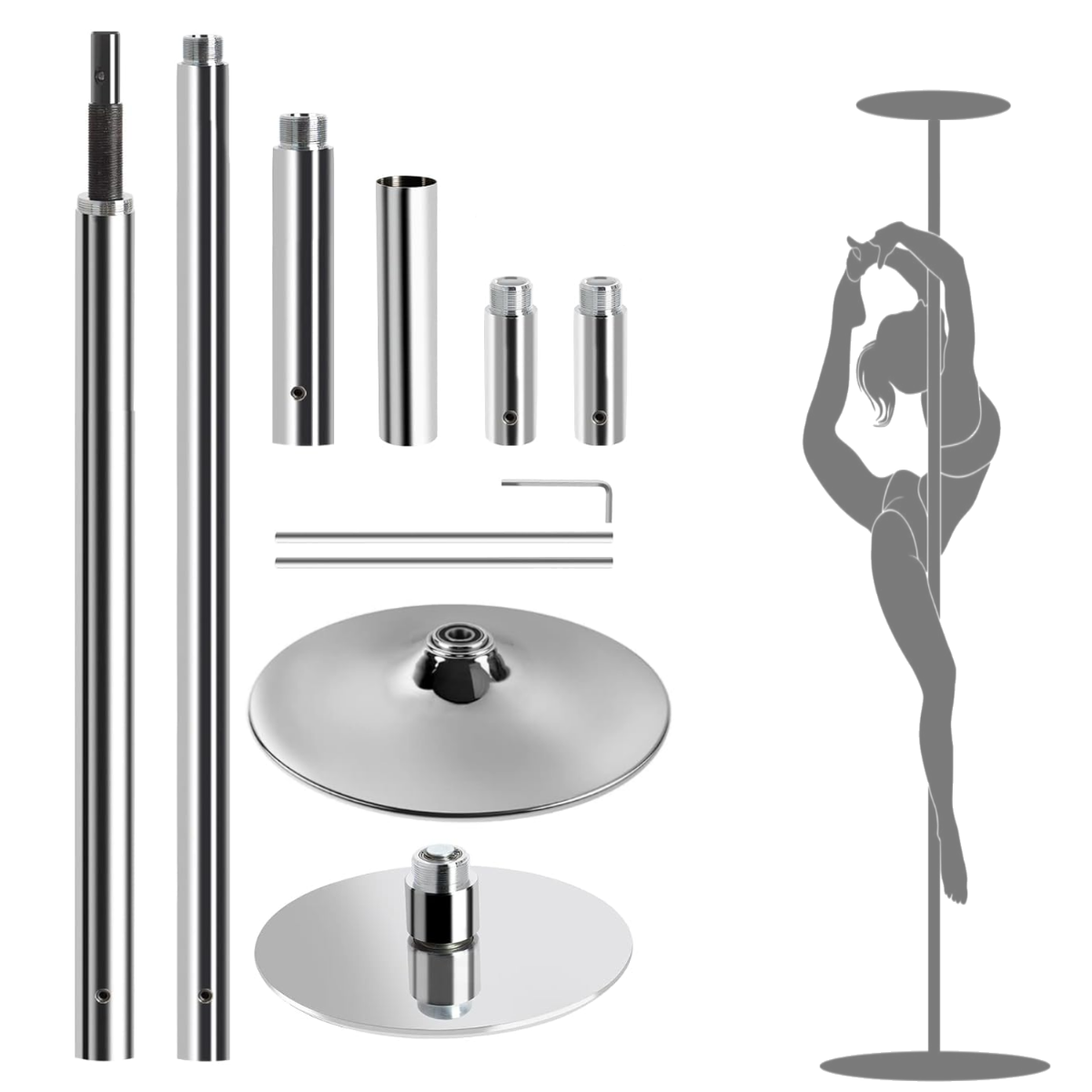 SereneLife Poltrona A Gravità Zero Con Tavolino Laterale Rimovibile - Foto 10