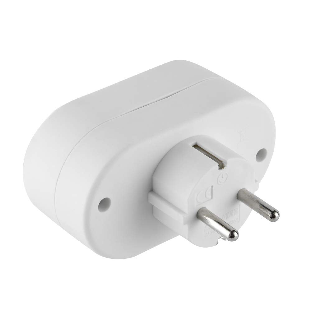 V-TAC Adattatore multiplo triplo presa schuko t 8723 – Liber
