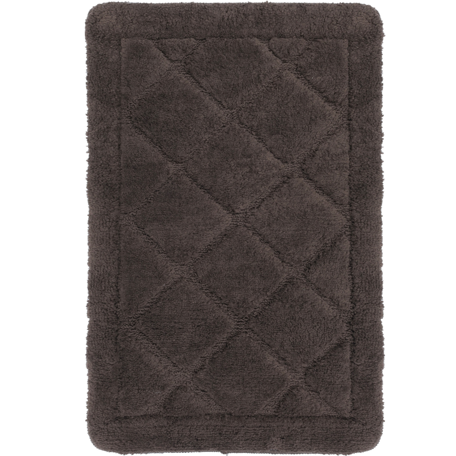 Dywanik łazienkowy Soft 60x100 cm antypoślizgowy brązowy