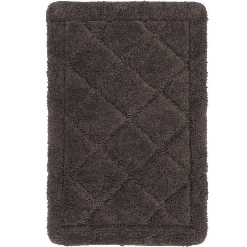 Dywanik łazienkowy Soft 60x100 cm antypoślizgowy brązowy