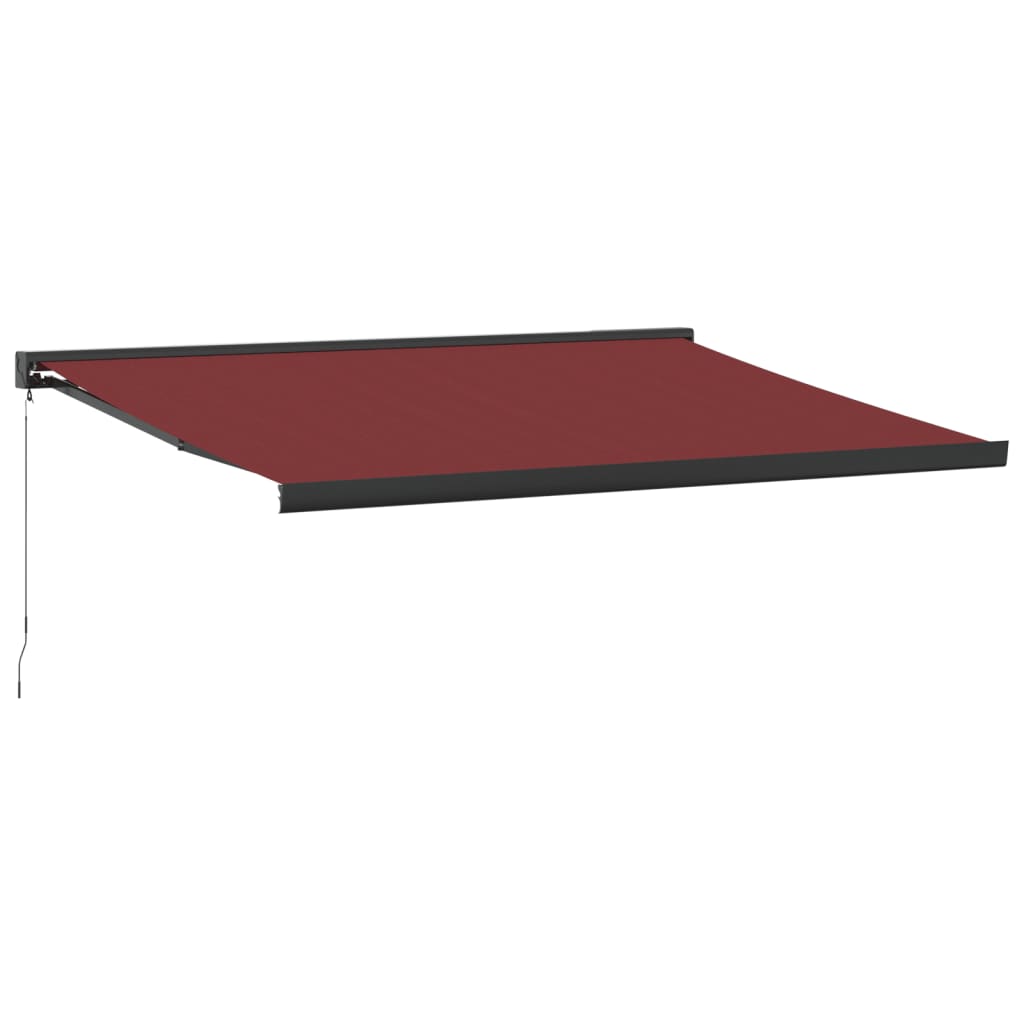 Tenda Sole Retrattile Manuale 450x300 cm Marrone vidaXL Tenda Sole Retrattile Manuale 450x300 cm Marrone vidaXL