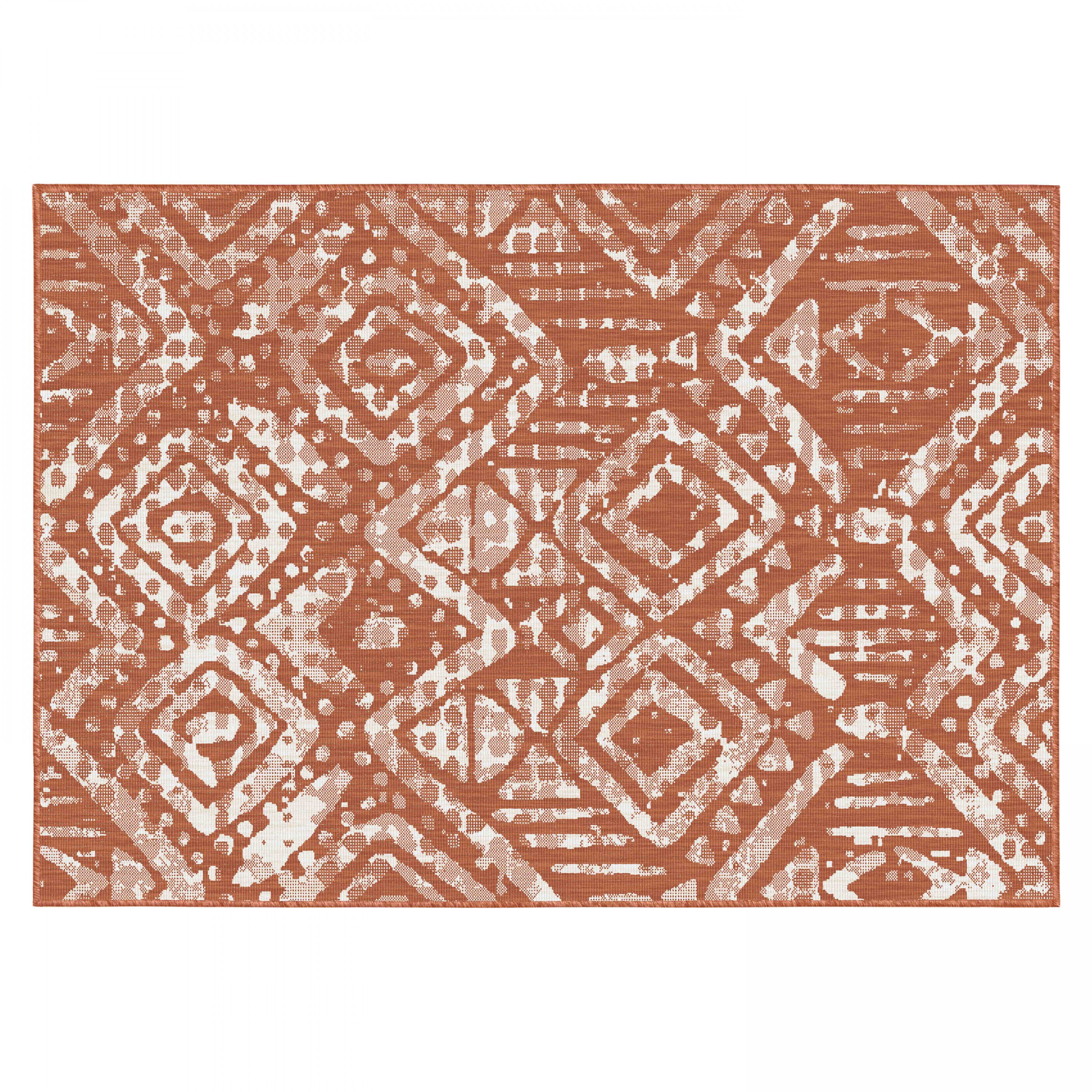 Tapis D ext rieur En Polypropyl ne 200 X 290 Cm Terracotta Leroy Merlin tapis-d-ext-rieur-en-polypropyl-ne-200-x-290-cm-terracotta-leroy-merlin