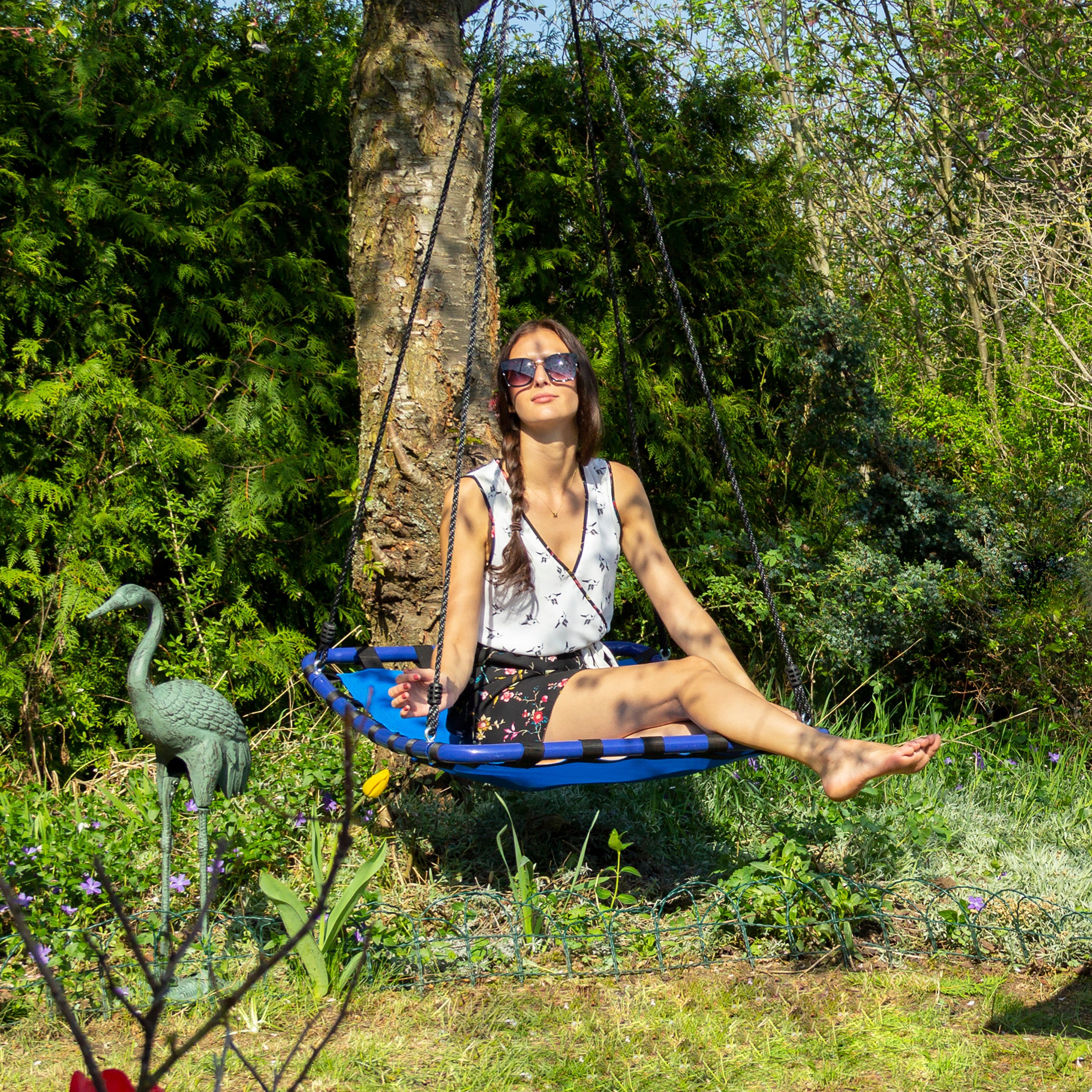 Relaxdays Bain D’oiseaux à Suspendre, Au Design Antique, Inscription