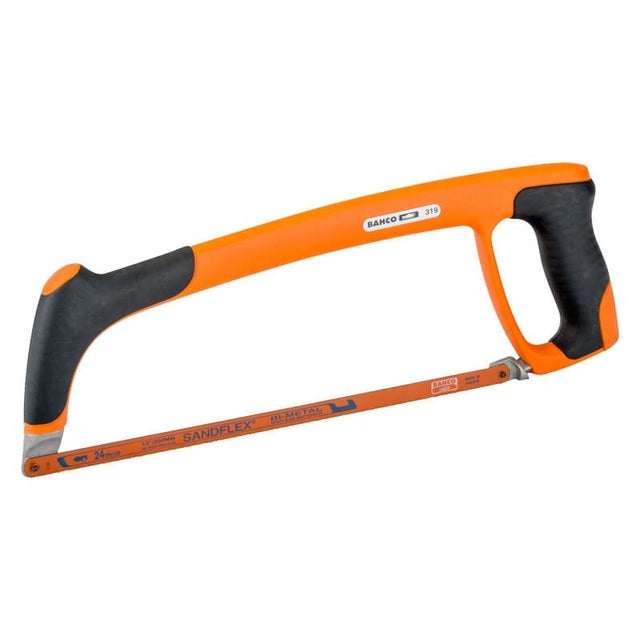 Scie à métaux usage pro avec lame bimétal 30 cm - BAHCO 319 Standflex