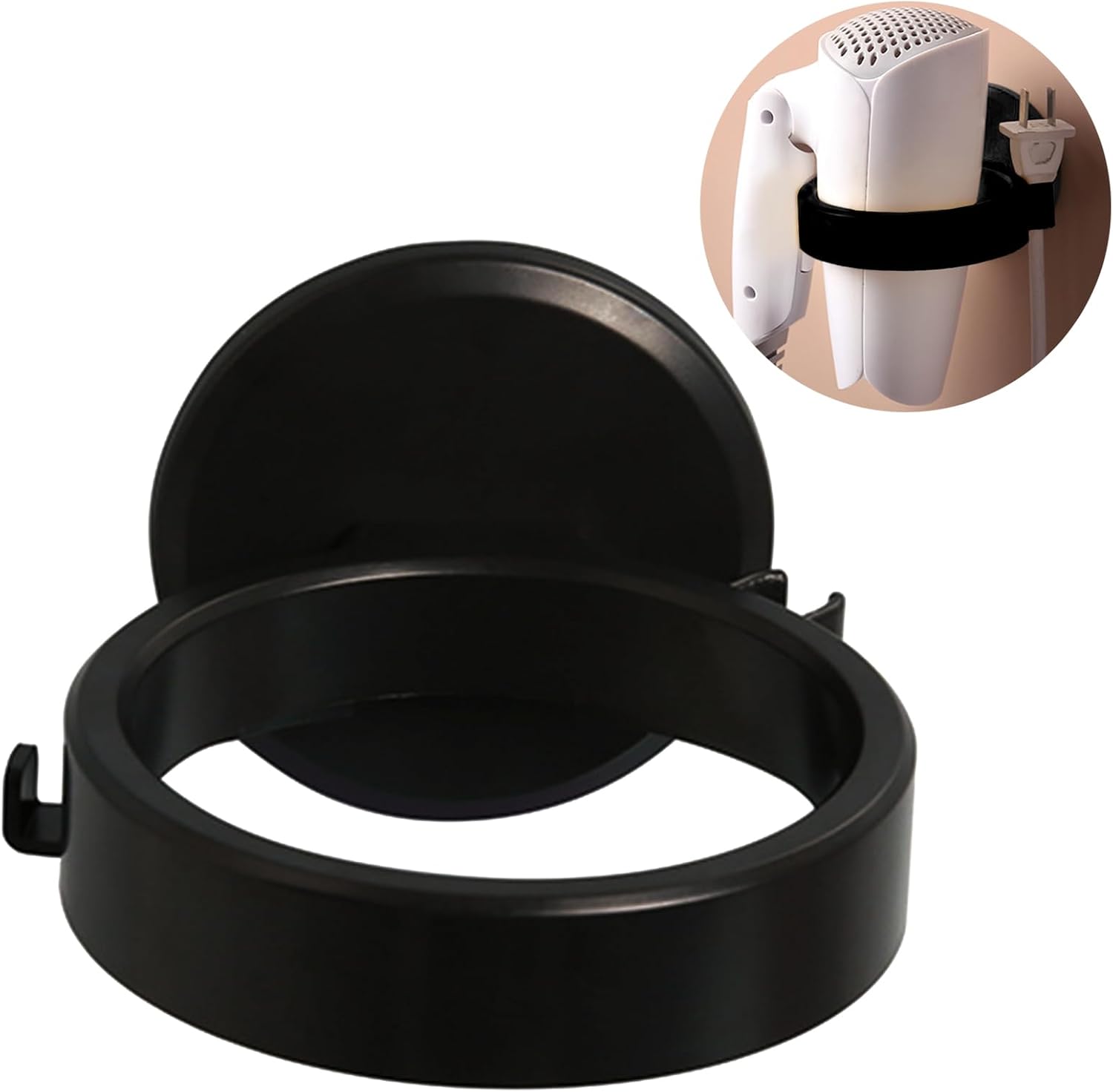 Support Seche Cheveux Sans Percage Support Sèche-cheveux Mural