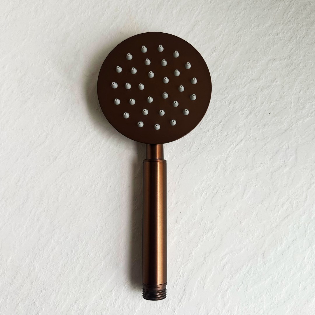 Lollipop II colonne de douche mécanique cuivre brossé 250 - 8