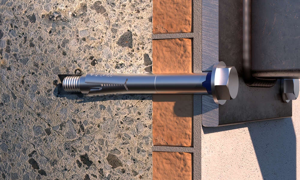 INDEX Cheville anti-rotation pour charges moyennes Vis tête hexa 6.8. Homologué ATE Opt.7 (M10 x 100 Ø14 50 pièces.) ACHT14L - 4