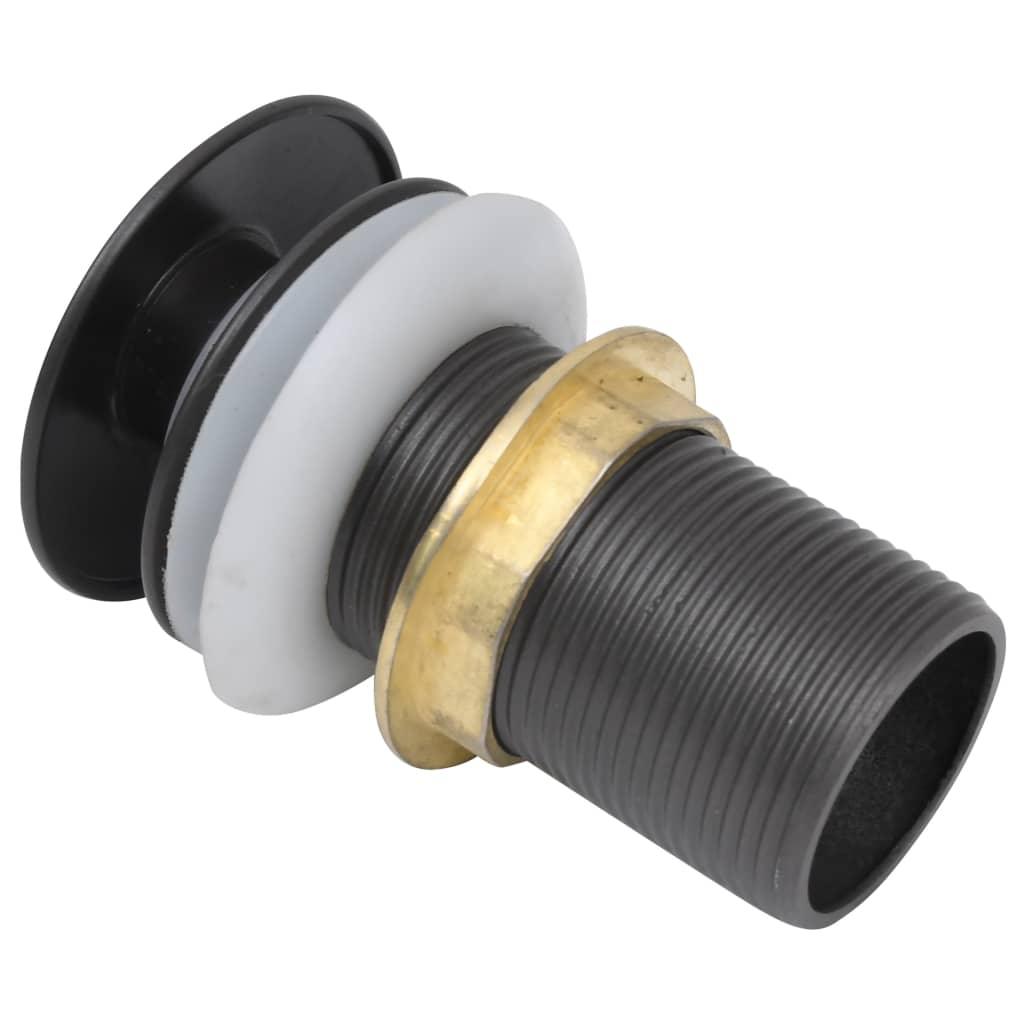 Piletta a pulsante senza troppopieno 6,4 x 6,4 x 9,1 cm grigio 02_0003490 - 6