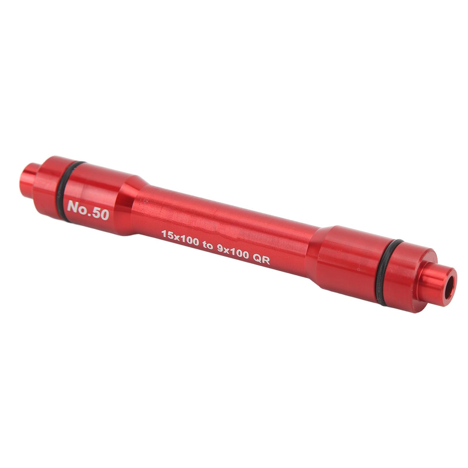 Moyeu d'essieu traversant de 15 x 100 mm à 9 x 100 mm, attelage de vélo compact en alliage d'aluminium, adaptateur d'essieu traversant (rouge Moyeu d'essieu traversant de 15 x 100 mm à 9 x 100 mm, attelage de vélo compact en alliage d'aluminium, adaptateur d'essieu traversant (rouge