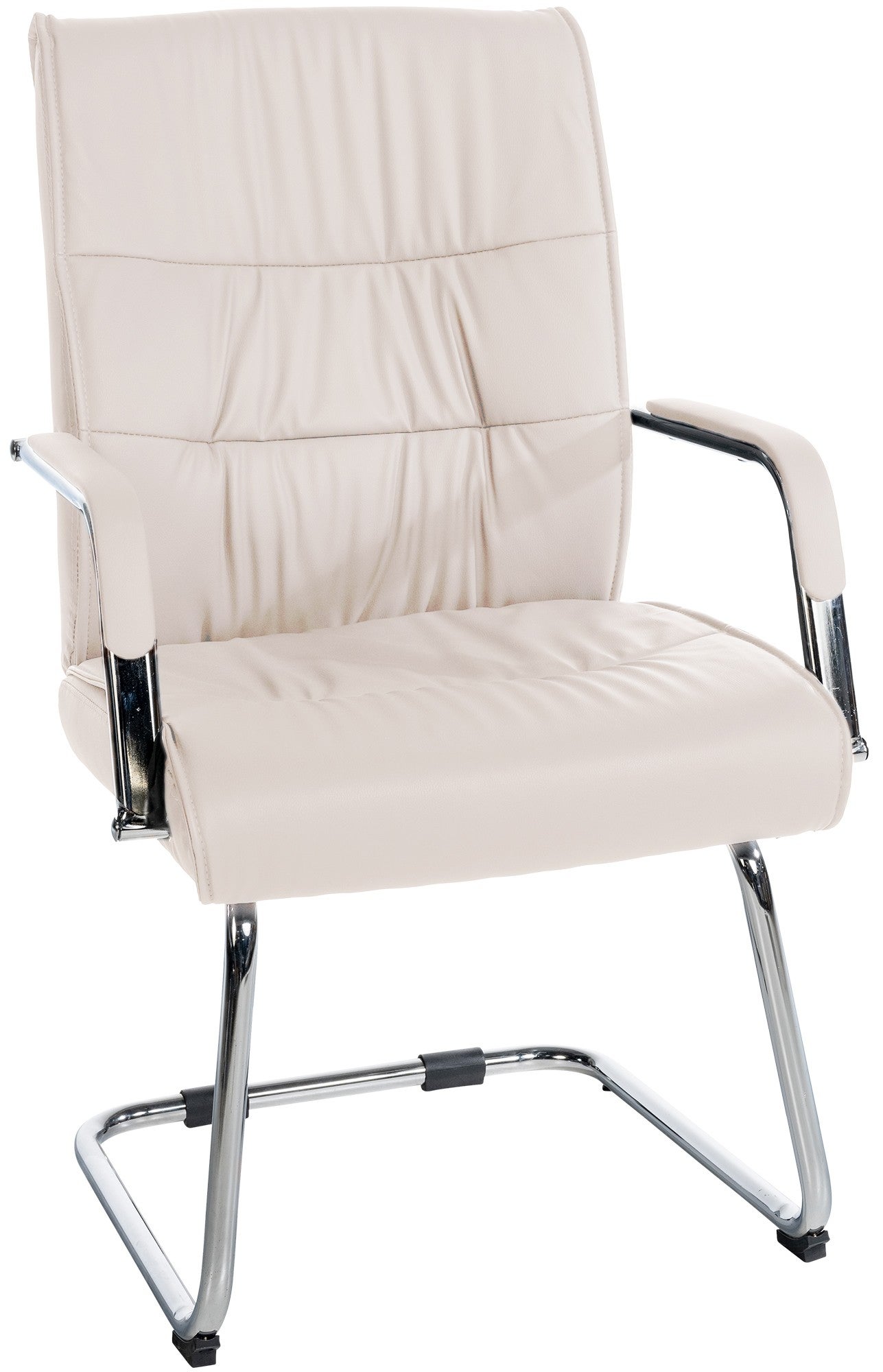 Silla de visita sievert color crema
