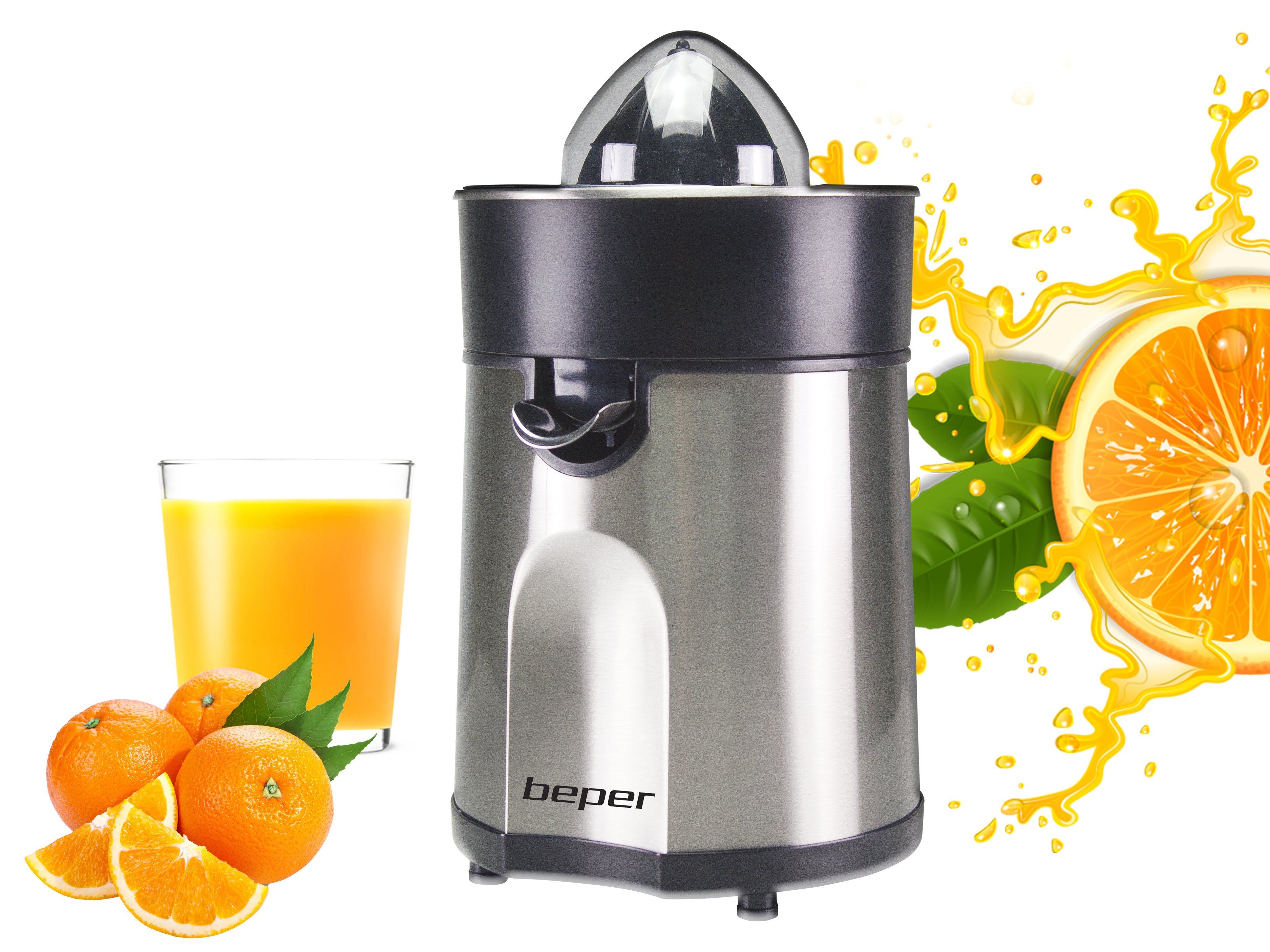 Extracteur De Jus à Pression à Froid SUSTEAS - Goulotte Large 5,3 Pouces, 300W, Facile à Nettoyer