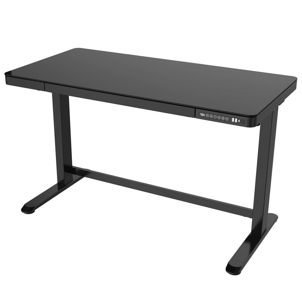 Scrivania Regolabile In Altezza JUMMICO Elettrica - Con Pannello USB, Memoria, 100x60 Cm, Ideale Per Ufficio E Gaming