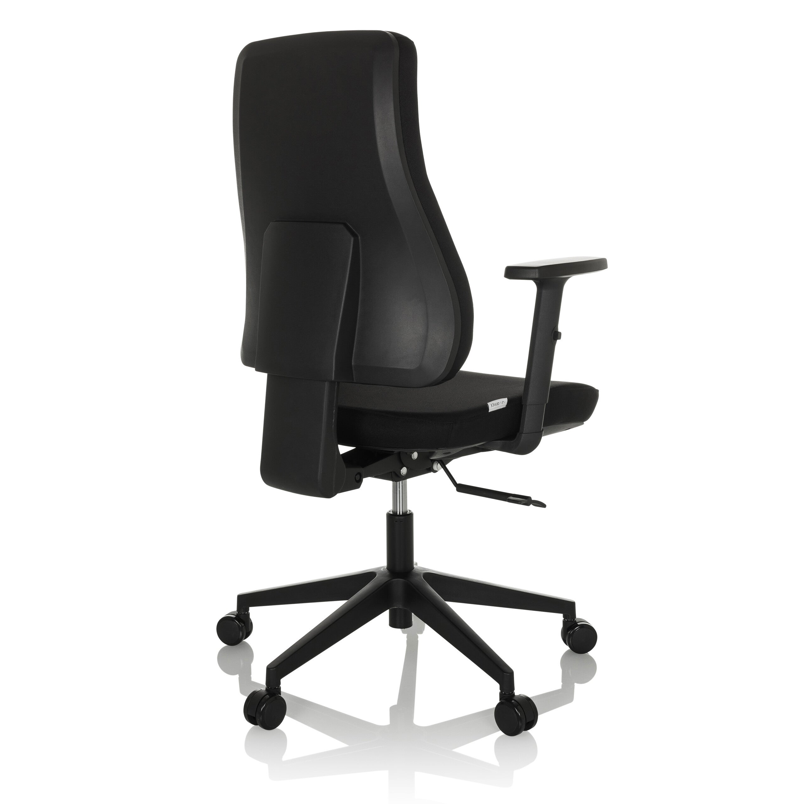 Sedia da ufficio / Sedia girevole MATHES Tessuto Nero hjh OFFICE - 9