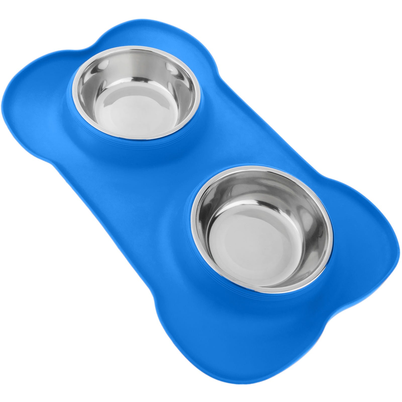 Set di 7 ciotole rotonde in acciaio, 25,4 cm, con coperchi Set di 7 ciotole rotonde in acciaio, 25,4 cm, con coperchi