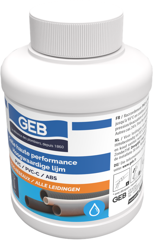 Pegamento de alto rendimiento GEB, blanco, 250 ml + pincel - 3