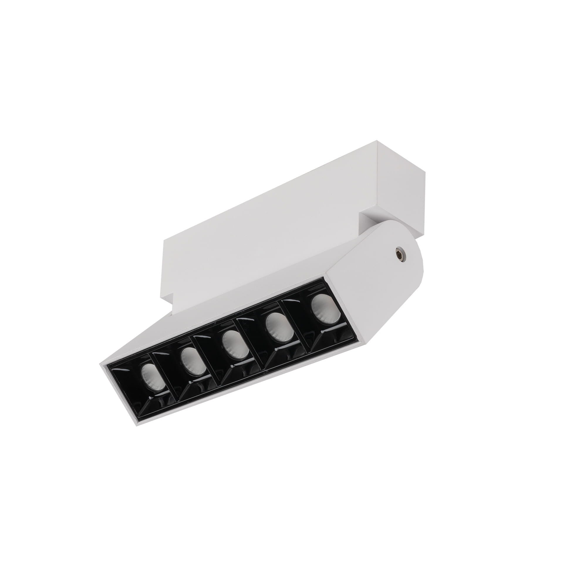 Reflektor sufitowy spot natynkowy listwa Focus biało-czarny LED 10W 4000K 600lm aluminium Nowodvorski Lighting