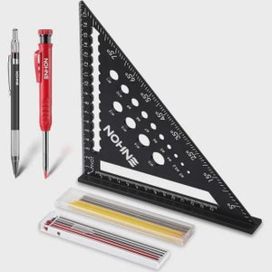 Équerre De Menuisier En Aluminium – Triangle De Mesure 112*79*85mm – Pour Ingénieur