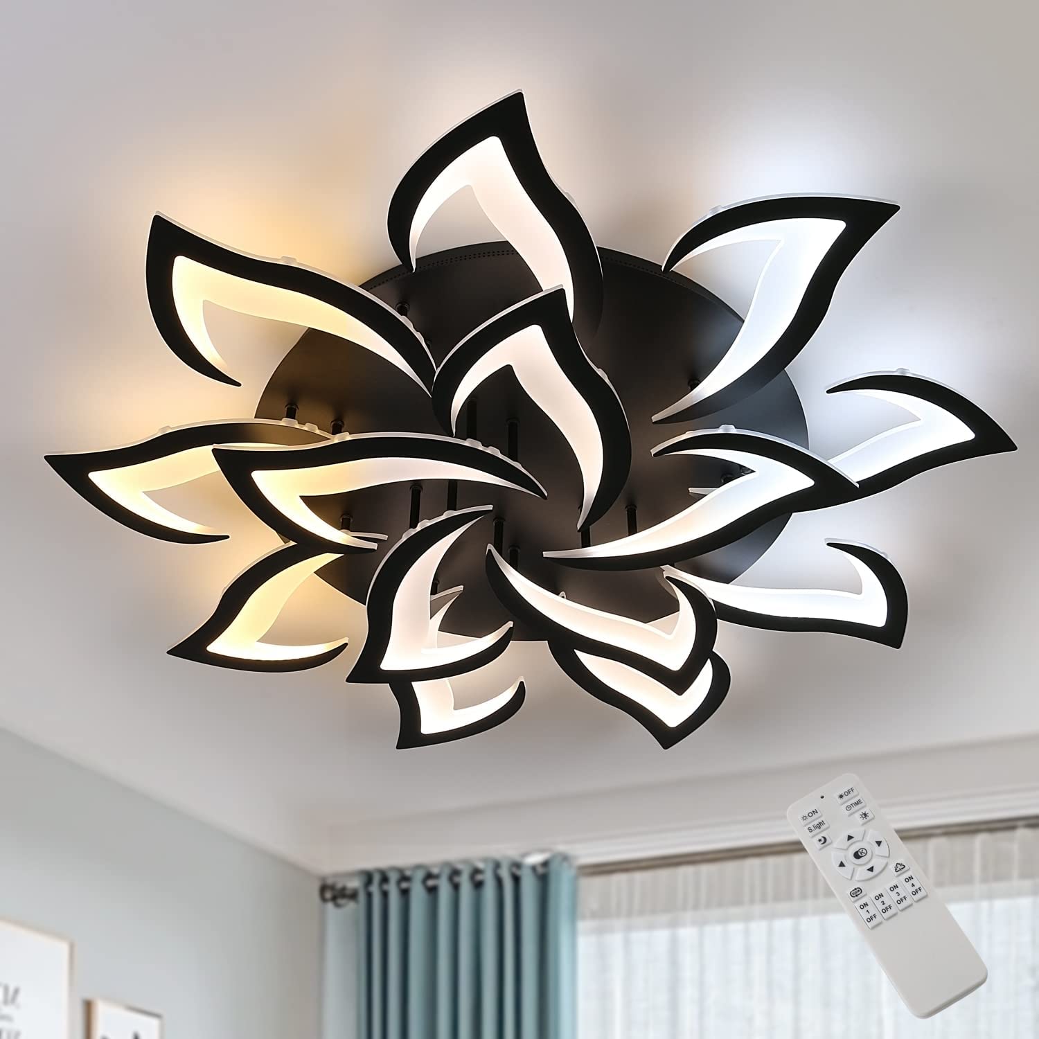 Plafonnier LED Design moderne Cercle Anneaux Lampe de Plafond Blanc Plafonnier LED Design moderne Cercle Anneaux Lampe de Plafond Blanc