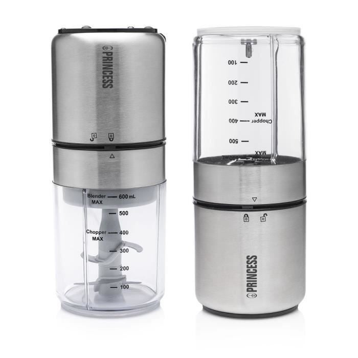 Princess Multi Tritatutto e Frullatore 350 W Argento | Leroy Merlin