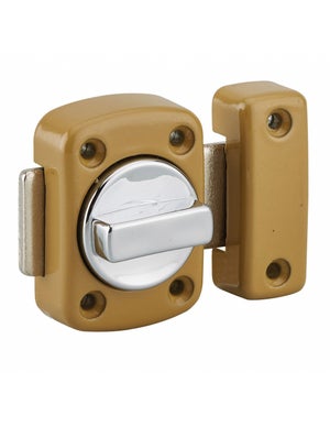 Chiavistello Porta In Acciaio - Serratura Scorrevole 360°, Per Porte Legno, Capannoni, Cancelli
