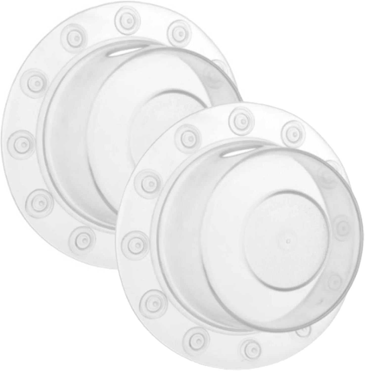 Lot de 2 bouchons de baignoire transparents en PVC, pour baignoires ...