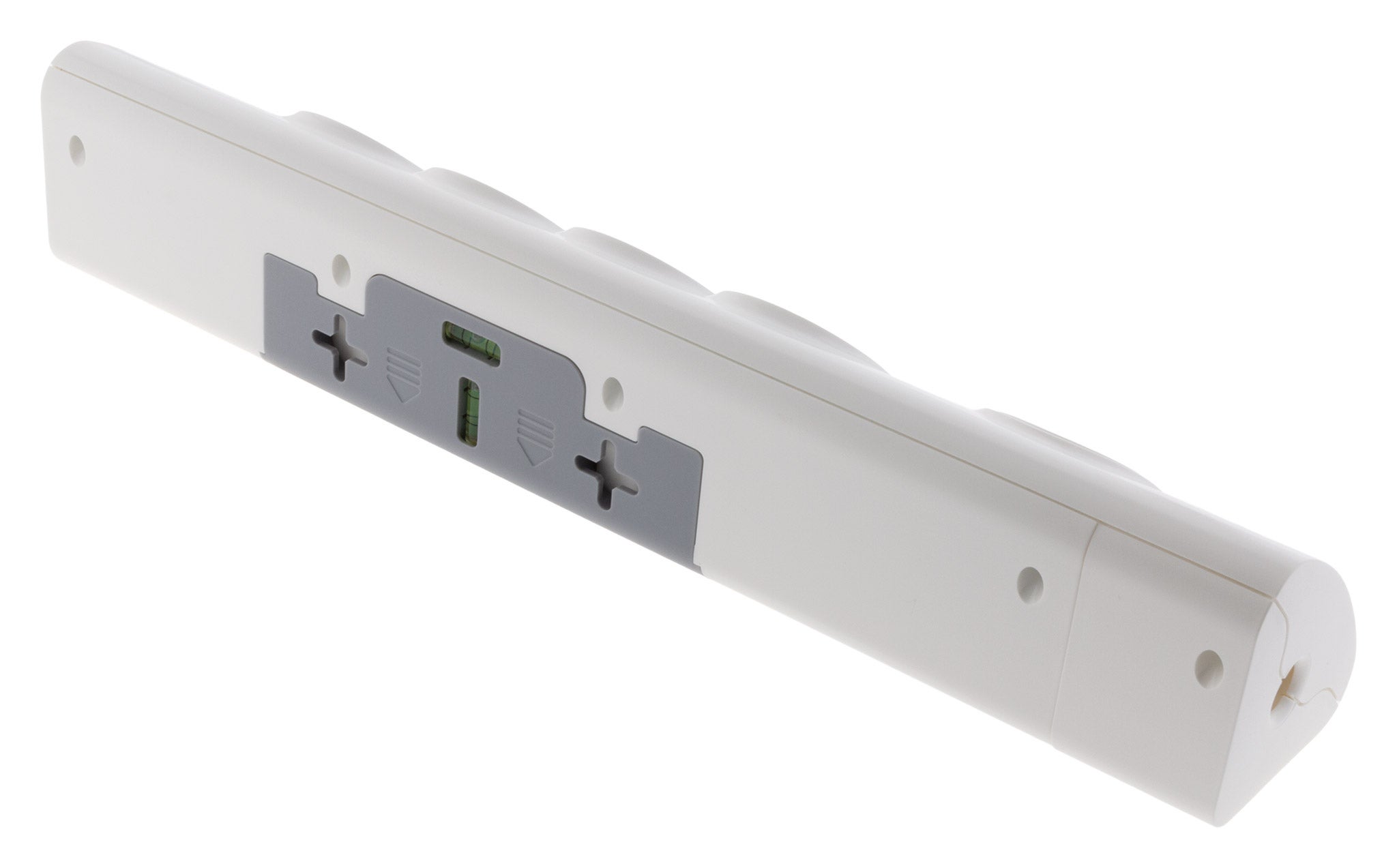 Multiprise d'angle 3P 16A + 1P 16A latérale + 2 USB parafoudre à câbler - Blanc - Otio - 4