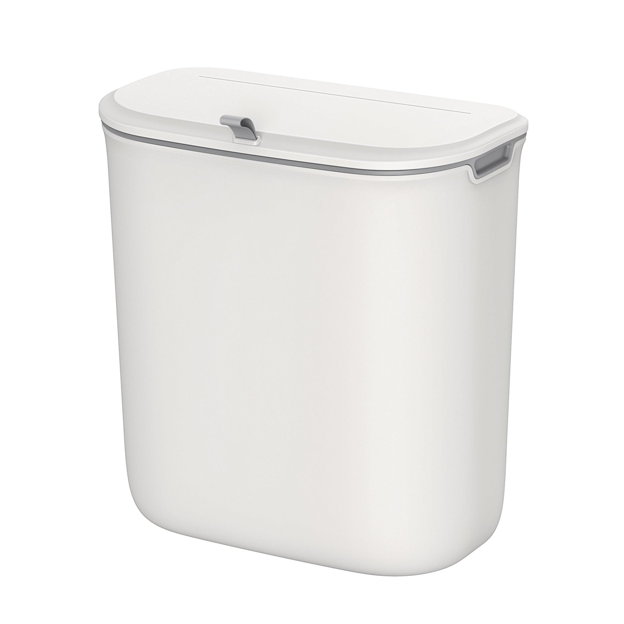 Poubelle De Cuisine Suspendue JUVEL 18 Litres Avec Couvercle Anti-Odeurs - 10L + 8L - Polypropylène + TPE