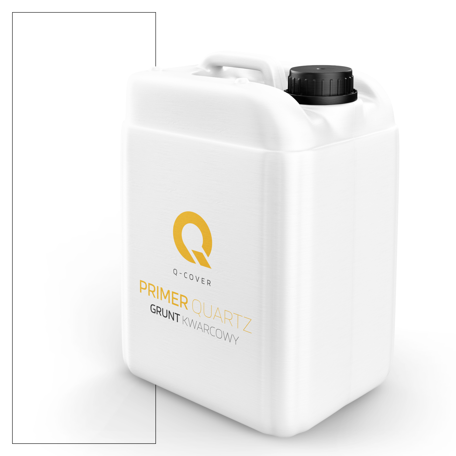 Grunt Kwarcowy pod Beton Architektoniczny Q-Cover Biały F100 7.5KG