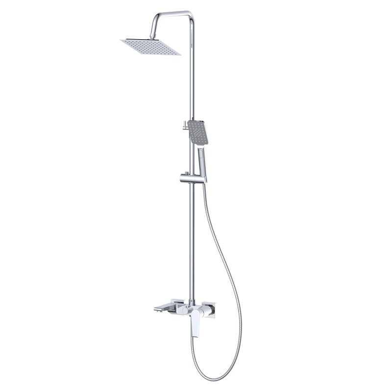 Kolumna prysznicowa Durasan Orlando zestaw bateria deszczownica i słuchawka chrom 1 szt.