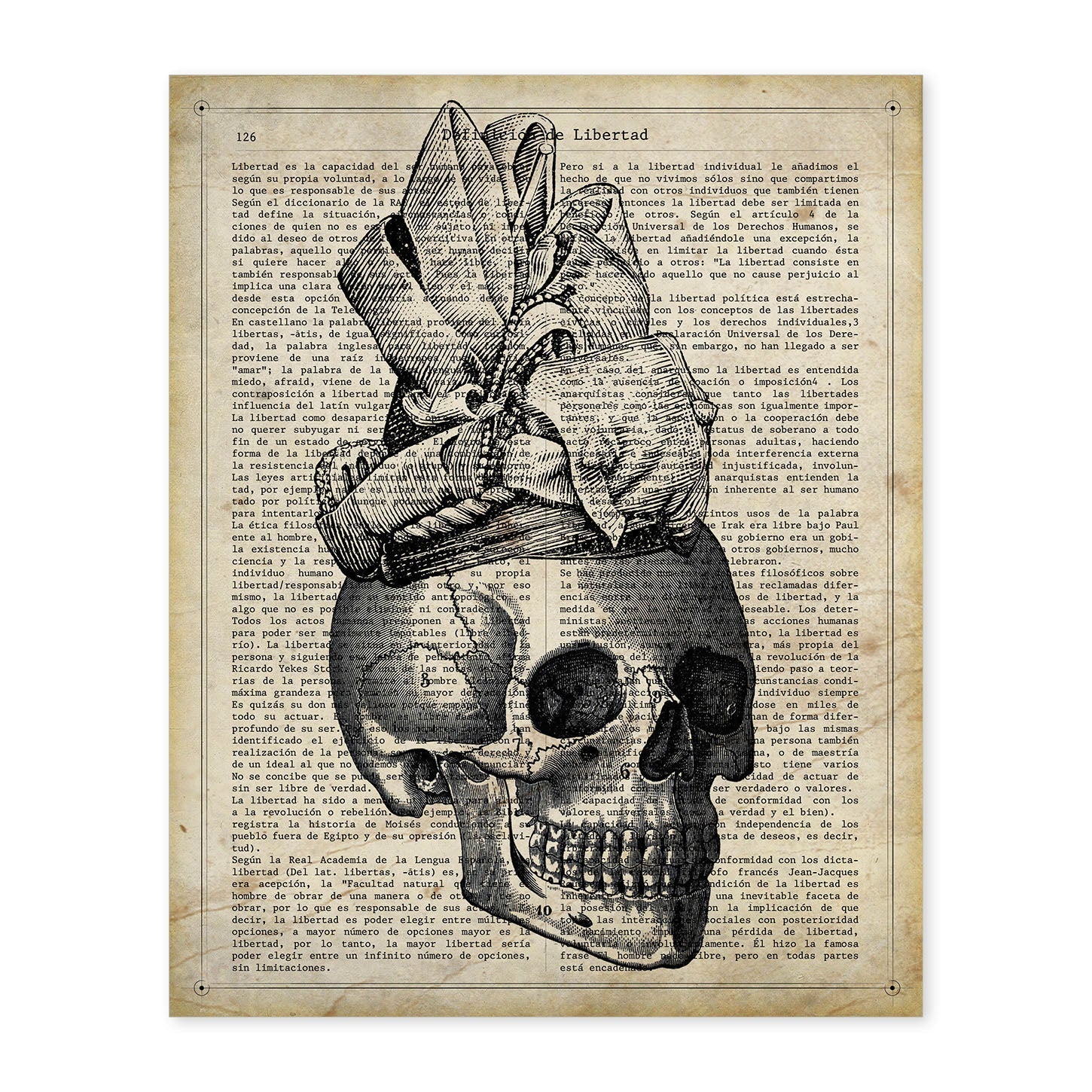 Affiches D'objets Vintage Lamina Votre Visage Me Semble Avec Des Images D'objets Vintage Avec Des Définitions En Espagnol Cadre Noir A4 - 2