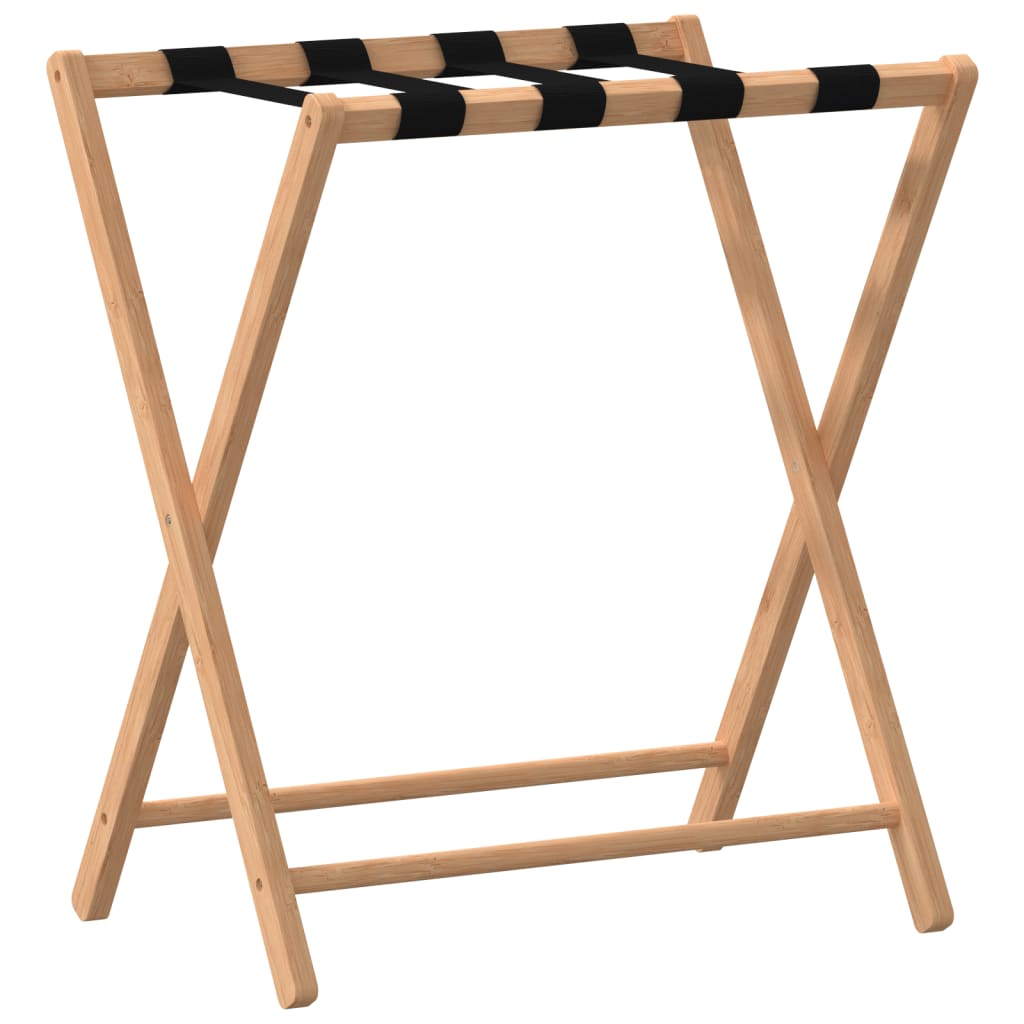Porte-bagages 68,5x38x58 cm bambou Unico / Marrón - 2