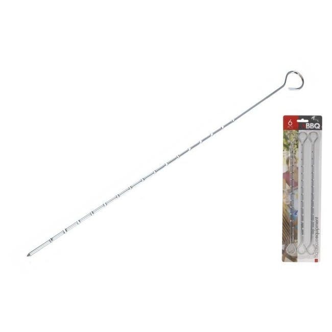 Griglia Per Barbecue In Acciaio Cromato 67x40cm - Griglia Di Ricambio Per BBQ - Foto 2