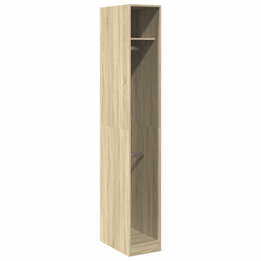 Garderobe Armoire de rangement chêne sonoma 30x50x200 cm bois d
