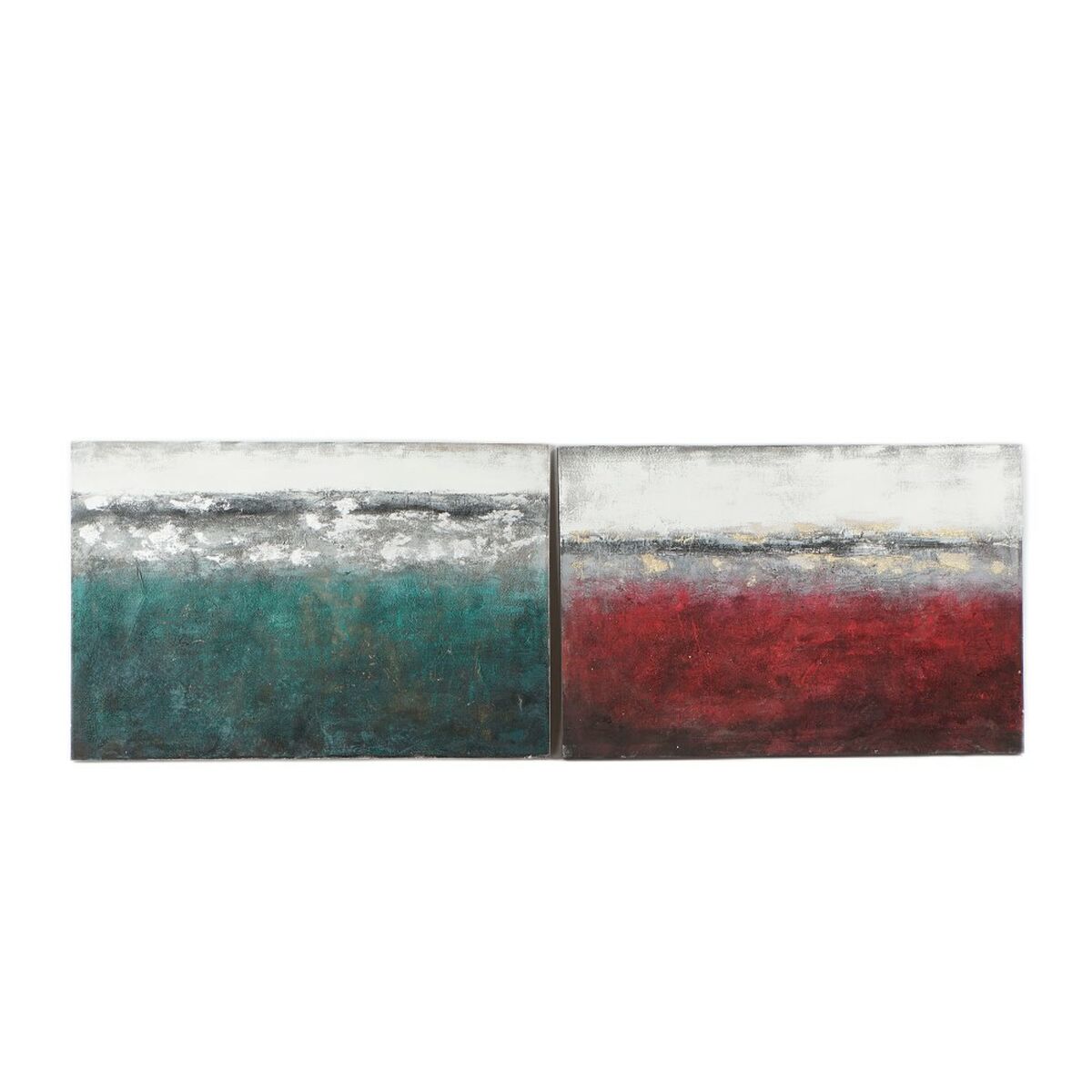 Cuadro dkd home decor 120 x 3,5 x 80 cm abstracto moderno (2 unidades)