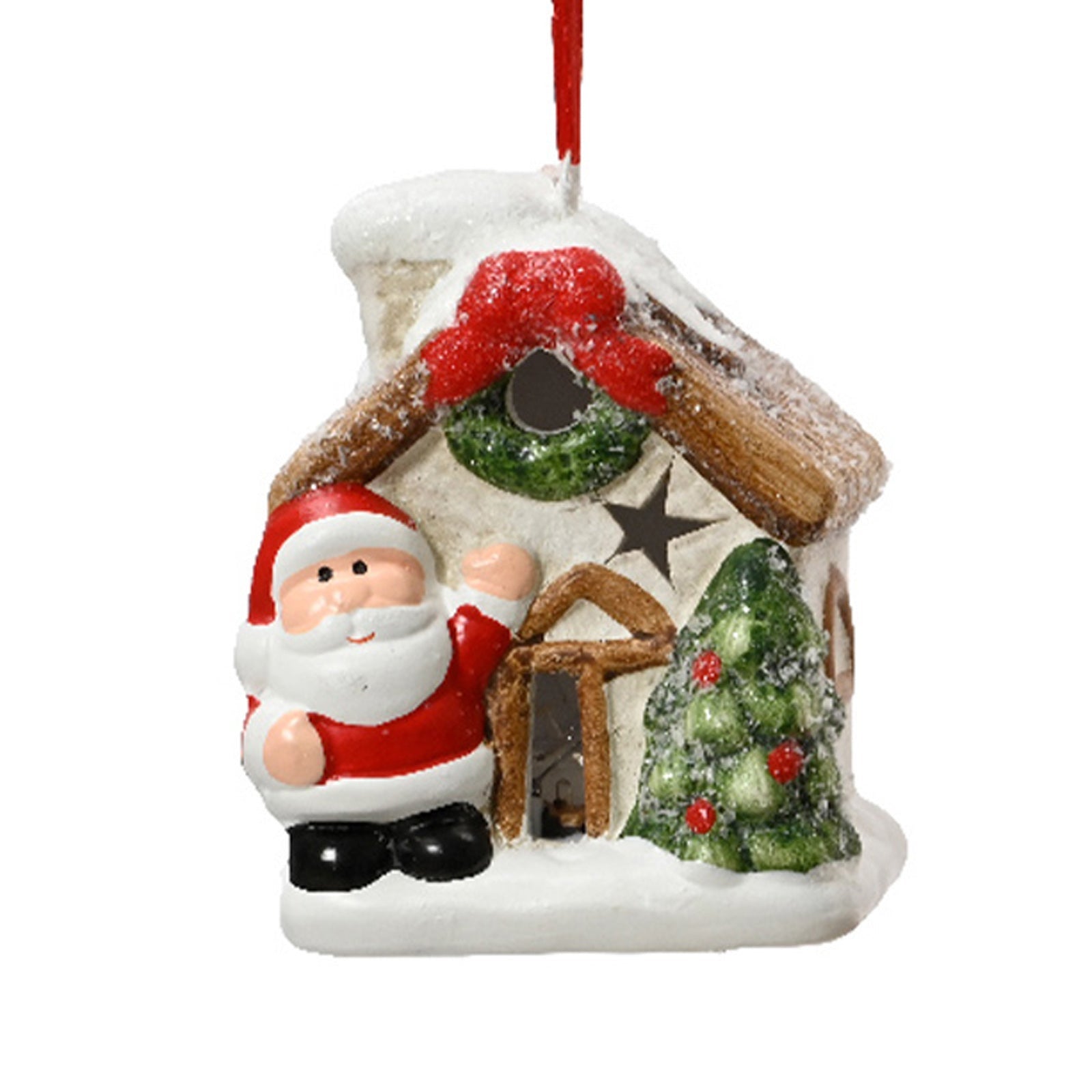 Décorations De Noël, Bonhomme De Neige, Père Noël, Bannière, Drapeau