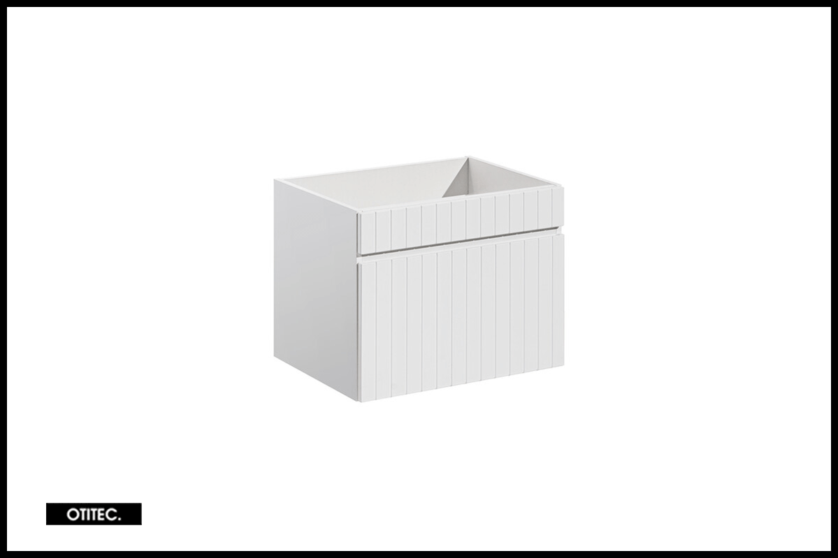 Meuble sous vasque de 60 cm - avec plan - 1 tiroir - MINO - 2