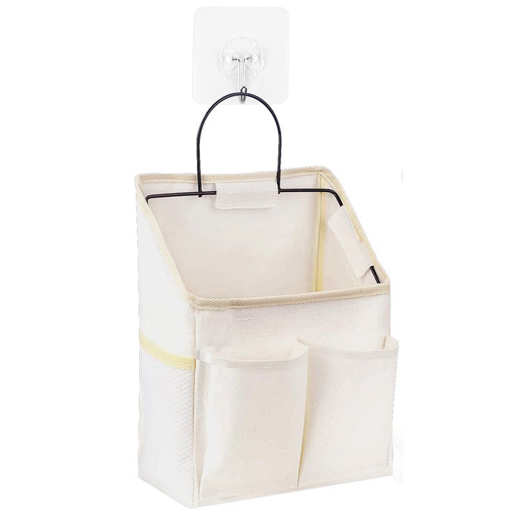 Cesto sospeso, 13,5 x 21,5 x 17 x 9 cm, cestino da appendere sotto l'armadio, cestino per scaffali, per bagno, cucina