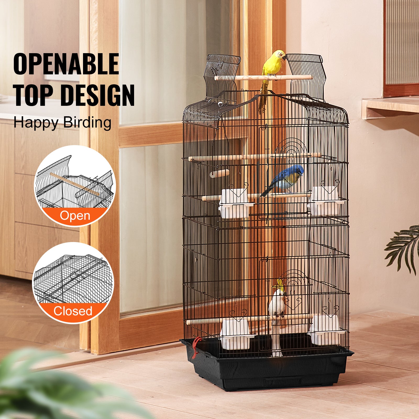 Cage à oiseaux pour perroquets 39 