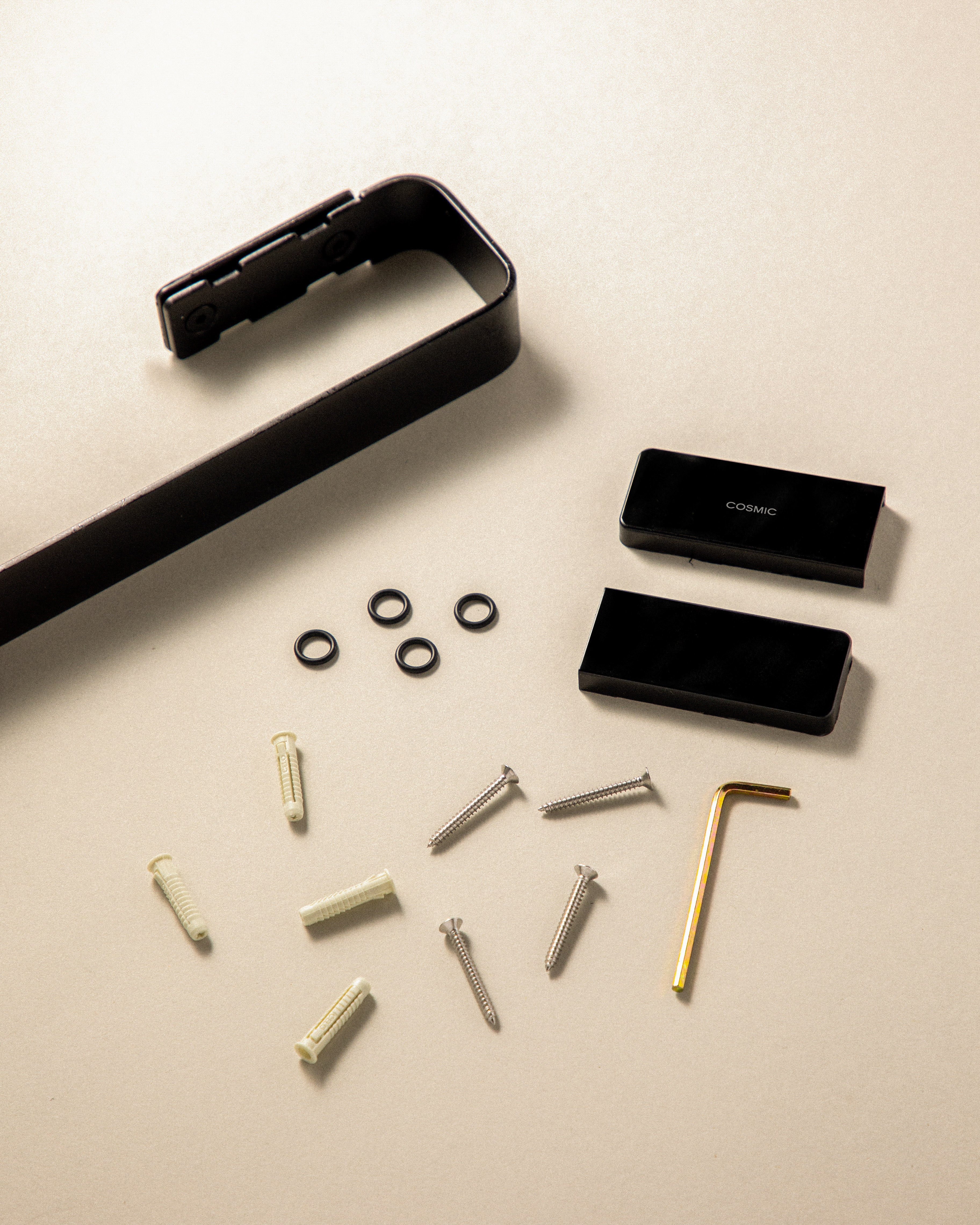 COSMIC Porte-serviette BLANC MAT LINE - 3